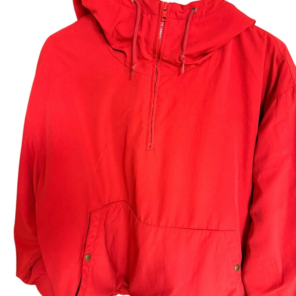 Ralph Lauren Fleece Lined Hooded Pullover Jacket